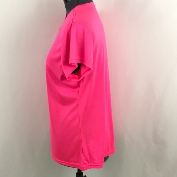 *4/$20* Champion Hot Pink Tee - Picture 2 of 7